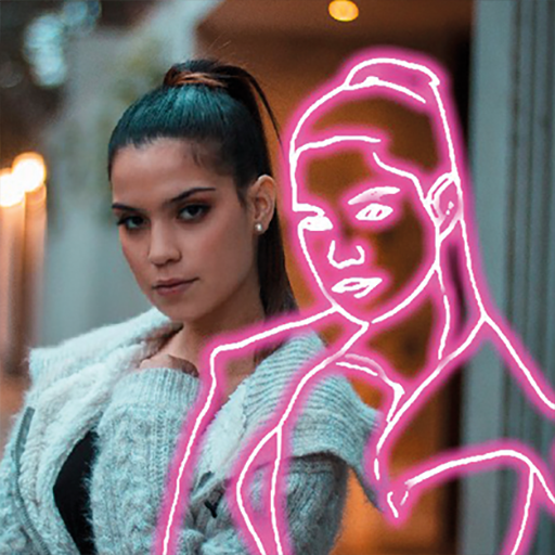 Instasquare Photo Editor: Neon Filter, Sketch Line 1.9.3 (arm64-v8a)